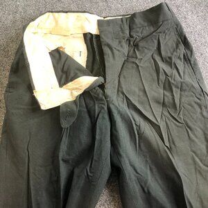 Tropical AG 344 Military Dress Pants Mens 30x30 Green Wool Blend 60s Vietnam